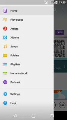 Sony Mobile Music android App screenshot 4